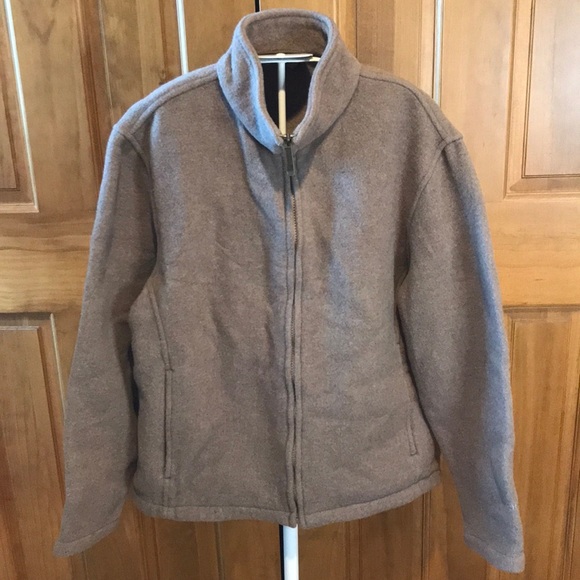 Woolrich Wool Women’s Hazelnut Heather Coat L - Picture 2 of 12